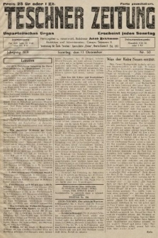 Teschner Zeitung : unparteiisches Organ. 1931, nr 50