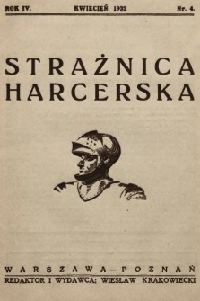 Strażnica Harcerska. 1932, nr 4