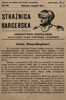 Strażnica Harcerska. 1936, nr 9