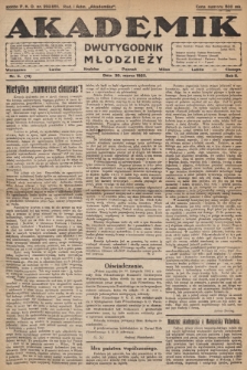 Akademik : dwutygodnik młodzieży. R. 2. 1923, nr 5