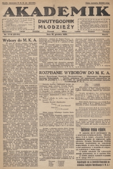 Akademik : dwutygodnik młodzieży. R. 2. 1923, nr 17-18