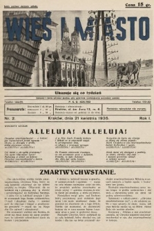 Wieś i Miasto : tygodnik apolityczny. 1935, nr 2