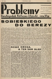 Problemy : dwutygodnik polityczno-literacki. 1935, nr 7 (8)