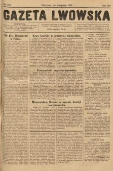 Gazeta Lwowska. 1928, nr 272