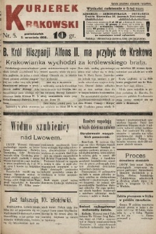 Kurjerek Krakowski. 1932, nr 5
