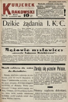 Kurjerek Krakowski. 1932, nr 6