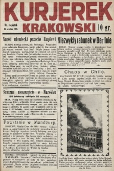 Kurjerek Krakowski. 1932, nr 16