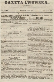 Gazeta Lwowska. 1851, nr 299