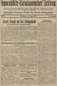 Laurahütte-Siemianowitzer Zeitung : enzige älteste und gelesenste Zeitung von Laurahütte-Siemianowitz mit wöchentlicher Unterhaitungsbeilage. 1927, nr 119