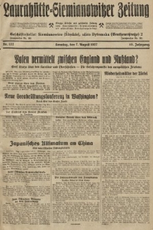 Laurahütte-Siemianowitzer Zeitung : enzige älteste und gelesenste Zeitung von Laurahütte-Siemianowitz mit wöchentlicher Unterhaitungsbeilage. 1927, nr 122