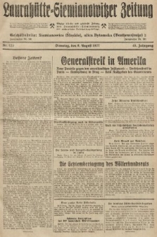 Laurahütte-Siemianowitzer Zeitung : enzige älteste und gelesenste Zeitung von Laurahütte-Siemianowitz mit wöchentlicher Unterhaitungsbeilage. 1927, nr 123