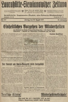 Laurahütte-Siemianowitzer Zeitung : enzige älteste und gelesenste Zeitung von Laurahütte-Siemianowitz mit wöchentlicher Unterhaitungsbeilage. 1927, nr 132