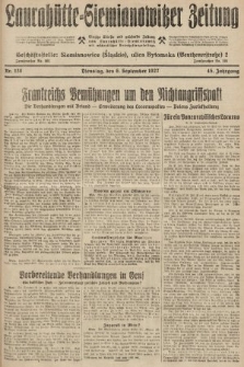 Laurahütte-Siemianowitzer Zeitung : enzige älteste und gelesenste Zeitung von Laurahütte-Siemianowitz mit wöchentlicher Unterhaitungsbeilage. 1927, nr 138
