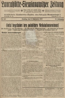 Laurahütte-Siemianowitzer Zeitung : enzige älteste und gelesenste Zeitung von Laurahütte-Siemianowitz mit wöchentlicher Unterhaitungsbeilage. 1927, nr 141