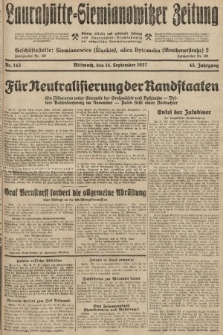 Laurahütte-Siemianowitzer Zeitung : enzige älteste und gelesenste Zeitung von Laurahütte-Siemianowitz mit wöchentlicher Unterhaitungsbeilage. 1927, nr 143