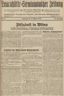 Laurahütte-Siemianowitzer Zeitung : enzige älteste und gelesenste Zeitung von Laurahütte-Siemianowitz mit wöchentlicher Unterhaitungsbeilage. 1927, nr 158