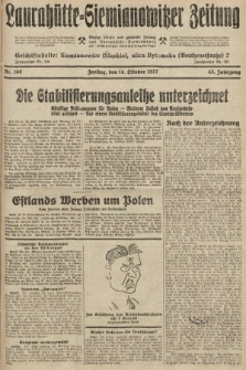 Laurahütte-Siemianowitzer Zeitung : enzige älteste und gelesenste Zeitung von Laurahütte-Siemianowitz mit wöchentlicher Unterhaitungsbeilage. 1927, nr 160