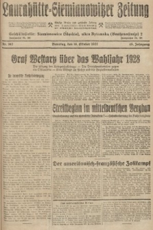 Laurahütte-Siemianowitzer Zeitung : enzige älteste und gelesenste Zeitung von Laurahütte-Siemianowitz mit wöchentlicher Unterhaitungsbeilage. 1927, nr 162