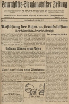 Laurahütte-Siemianowitzer Zeitung : enzige älteste und gelesenste Zeitung von Laurahütte-Siemianowitz mit wöchentlicher Unterhaitungsbeilage. 1927, nr 164