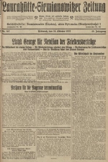 Laurahütte-Siemianowitzer Zeitung : enzige älteste und gelesenste Zeitung von Laurahütte-Siemianowitz mit wöchentlicher Unterhaitungsbeilage. 1927, nr 167