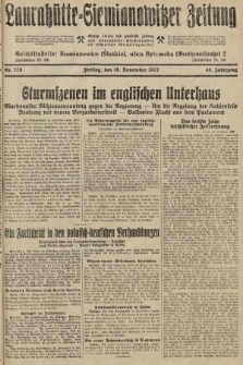 Laurahütte-Siemianowitzer Zeitung : enzige älteste und gelesenste Zeitung von Laurahütte-Siemianowitz mit wöchentlicher Unterhaitungsbeilage. 1927, nr 179