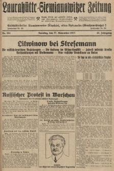 Laurahütte-Siemianowitzer Zeitung : enzige älteste und gelesenste Zeitung von Laurahütte-Siemianowitz mit wöchentlicher Unterhaitungsbeilage. 1927, nr 184