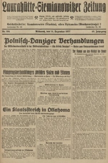 Laurahütte-Siemianowitzer Zeitung : enzige älteste und gelesenste Zeitung von Laurahütte-Siemianowitz mit wöchentlicher Unterhaitungsbeilage. 1927, nr 194