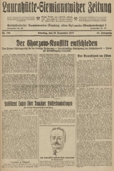 Laurahütte-Siemianowitzer Zeitung : enzige älteste und gelesenste Zeitung von Laurahütte-Siemianowitz mit wöchentlicher Unterhaitungsbeilage. 1927, nr 196