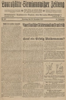 Laurahütte-Siemianowitzer Zeitung : enzige älteste und gelesenste Zeitung von Laurahütte-Siemianowitz mit wöchentlicher Unterhaitungsbeilage. 1927, nr 197