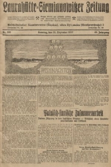 Laurahütte-Siemianowitzer Zeitung : enzige älteste und gelesenste Zeitung von Laurahütte-Siemianowitz mit wöchentlicher Unterhaitungsbeilage. 1927, nr 200