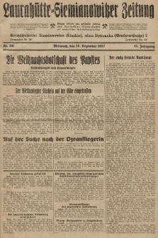 Laurahütte-Siemianowitzer Zeitung : enzige älteste und gelesenste Zeitung von Laurahütte-Siemianowitz mit wöchentlicher Unterhaitungsbeilage. 1927, nr 201