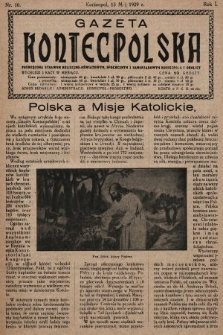 Gazeta Koniecpolska : poświęcona sprawom religijno-oświatowym, społecznym i samorządowym Koniecpola i okolicy. 1929, nr 10