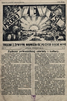 Zew Młodej Wsi. 1937, nr 9