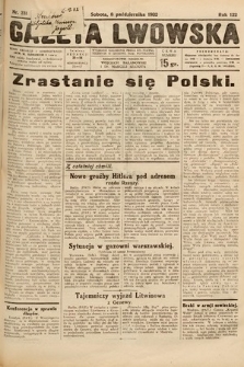 Gazeta Lwowska. 1932, nr 231