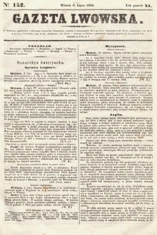 Gazeta Lwowska. 1852, nr 152