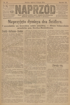 Naprzód : organ centralny polskiej partyi socyalno-demokratycznej. 1918, nr 33
