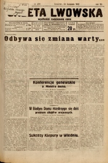 Gazeta Lwowska. 1932, nr 274