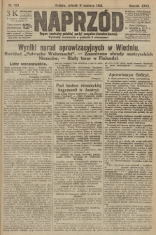 Naprzód : organ centralny polskiej partyi socyalno-demokratycznej. 1918, nr 123