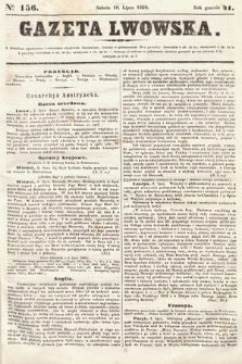 Gazeta Lwowska. 1852, nr 156