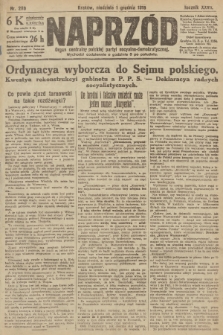 Naprzód : organ centralny polskiej partyi socyalno-demokratycznej. 1918, nr 269