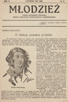 Młodzież : pismo młodzieży polskiej: organ oficjalny Naczelnictwa Harcerskiego. 1917, nr 13