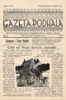 Gazeta Podhala : dwutygodnik poświęcony sprawom Podhala, Spisza i Orawy. 1937, nr 26