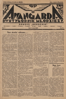 Awangarda : dwutygodnik młodzieży. 1927, nr 3