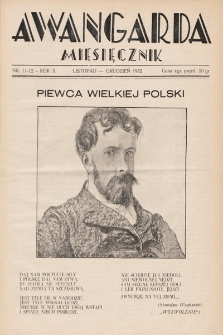 Awangarda : miesięcznik. 1932, nr 11-12