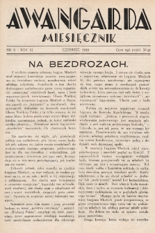 Awangarda : miesięcznik. 1933, nr 6