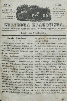 Kuryerka Krakowska. 1844, nr 9
