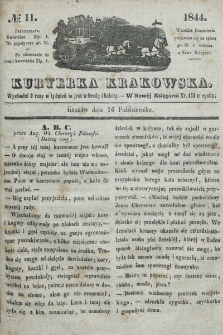 Kuryerka Krakowska. 1844, nr 11