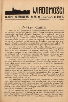 Wiadomości Parafii Katedralnej. 1938, nr 35