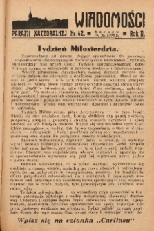 Wiadomości Parafii Katedralnej. 1938, nr 42