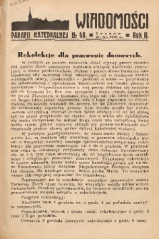 Wiadomości Parafii Katedralnej. 1938, nr 48